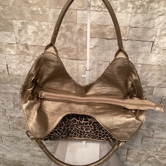 Minicci Leopard Print Satchel Handbag - Picture 6 of 14